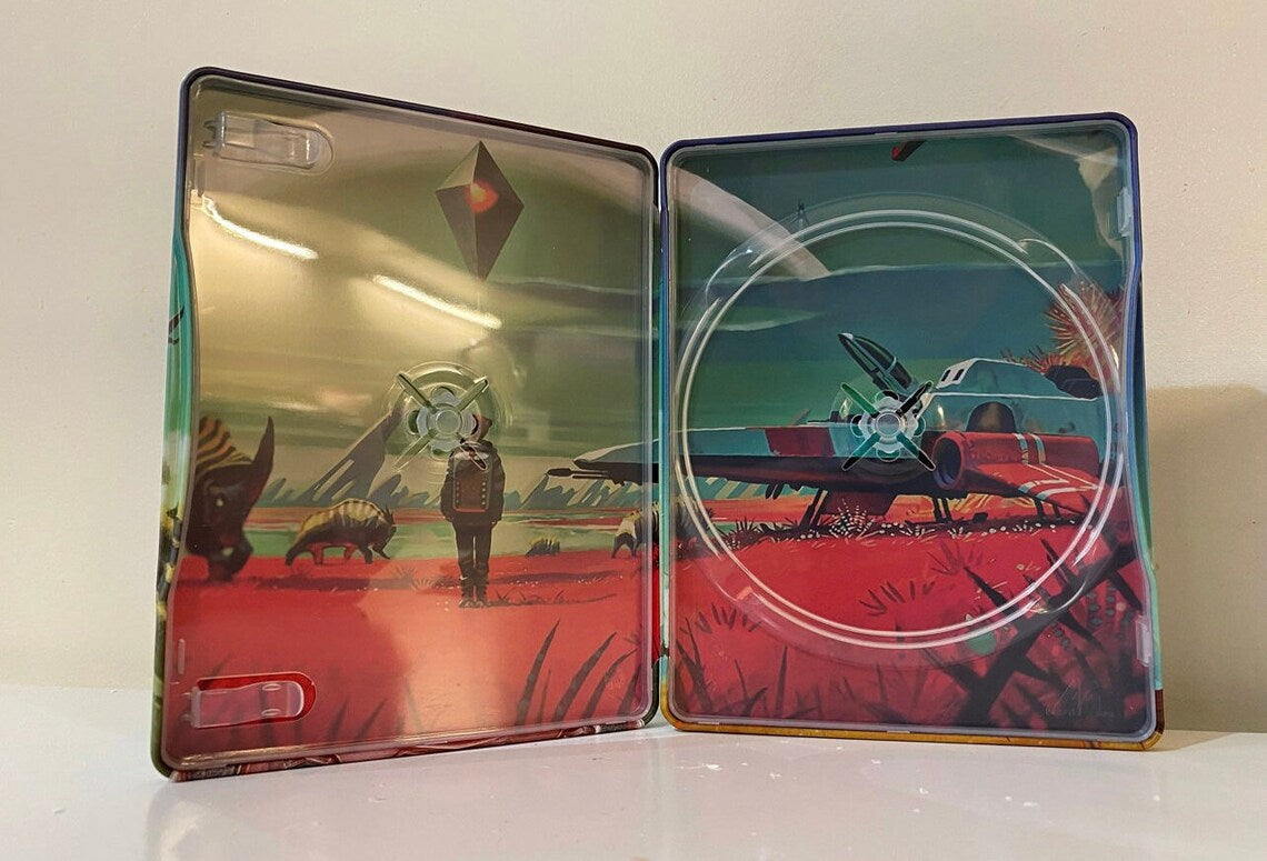 No Man's Sky Custom made Steelbook/MetalPak Case only for (Sony PlayStation 5, Sony PlayStation 4, Xbox) New