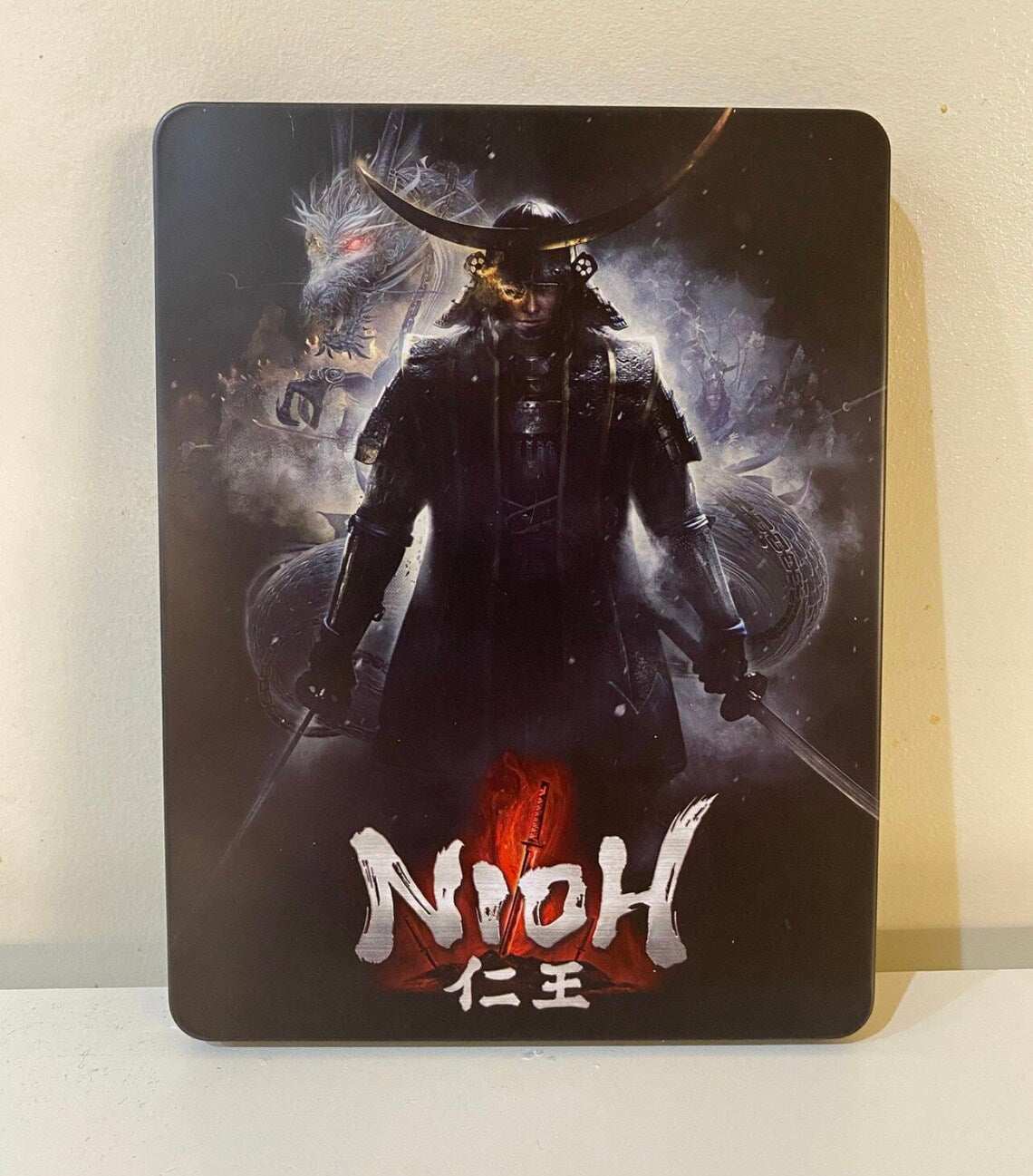 Nioh Custom made Steelbook/MetalPak Case only for (Sony PlayStation 5, Sony PlayStation 4, Xbox) New