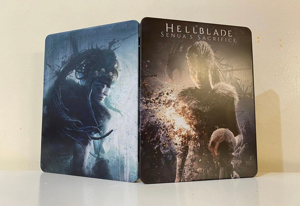 Hellblade Senua's Sacrifice Custom made Steelbook/MetalPak Case only for (Sony PlayStation 5, Sony PlayStation 4, Xbox) New