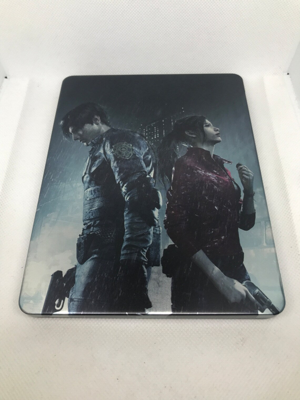 Biohazard RE2 Custom Made Steelbook/MetalPak Case For (Sony PlayStation 5, Sony PlayStation 4, Xbox) New