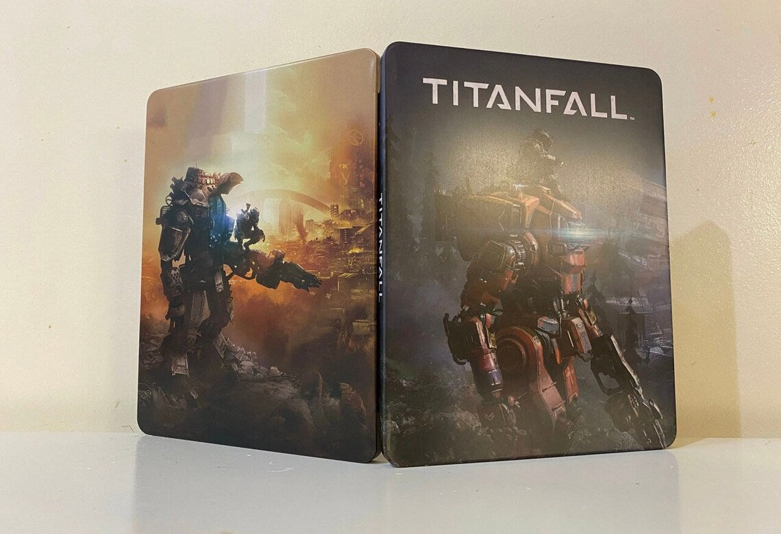 Titanfall Custom made Steelbook/MetalPak Case only for (Sony PlayStation 5, Sony PlayStation 4, Xbox) New