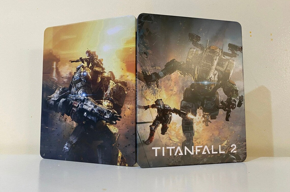 Titanfall 2 Custom made Steelbook/MetalPak Case only for (Sony PlayStation 5, Sony PlayStation 4, Xbox) New