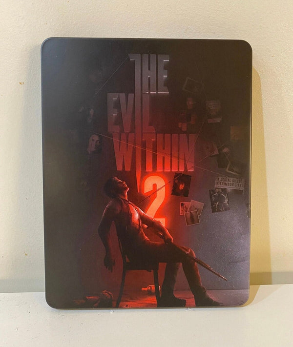 The Evil Within 2 Custom made Steelbook/MetalPak Case only for (Sony PlayStation 5, Sony PlayStation 4, Xbox) New