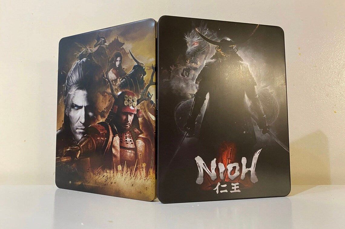 Nioh Custom made Steelbook/MetalPak Case only for (Sony PlayStation 5, Sony PlayStation 4, Xbox) New