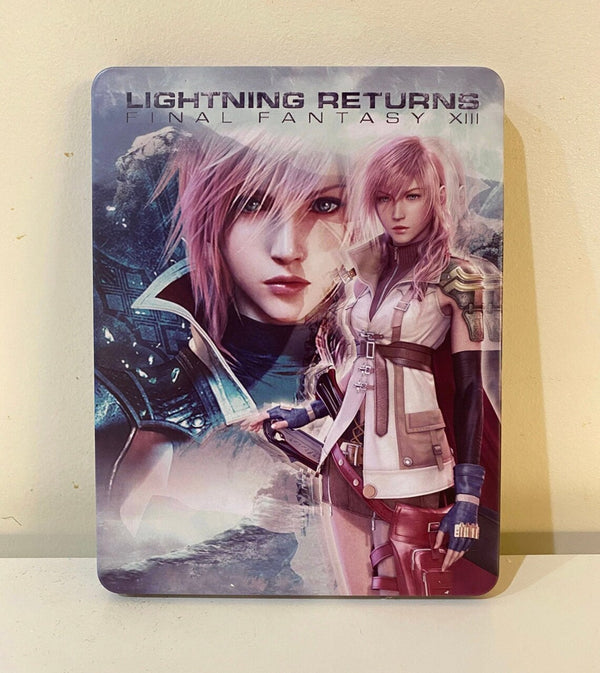 Final Fantasy XIII Lightning Returns Custom made Steelbook/MetalPak Case only for (Sony PlayStation 5, Sony PlayStation 4, Xbox) New