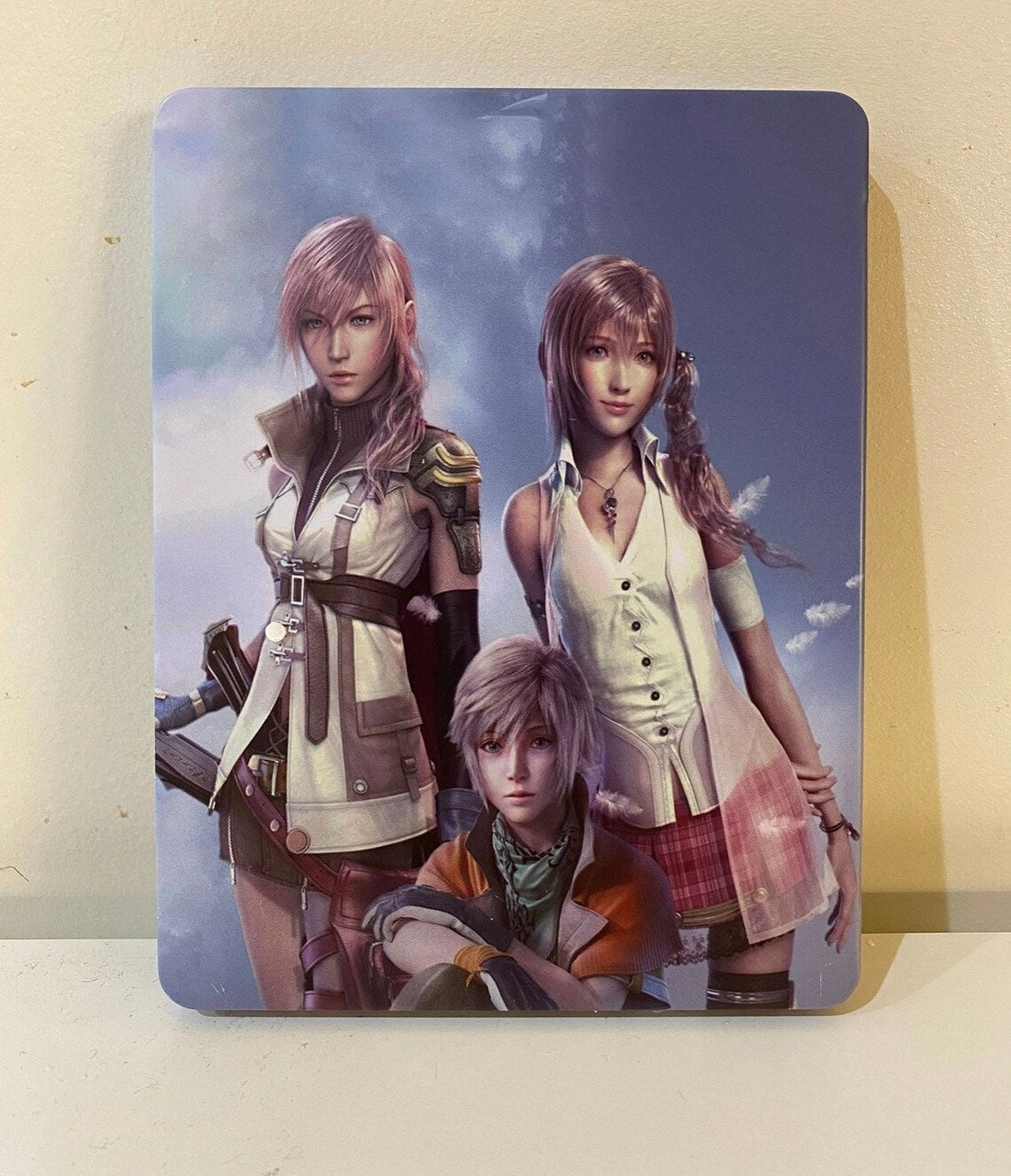 Final Fantasy XIII Lightning Returns Custom made Steelbook/MetalPak Case only for (Sony PlayStation 5, Sony PlayStation 4, Xbox) New