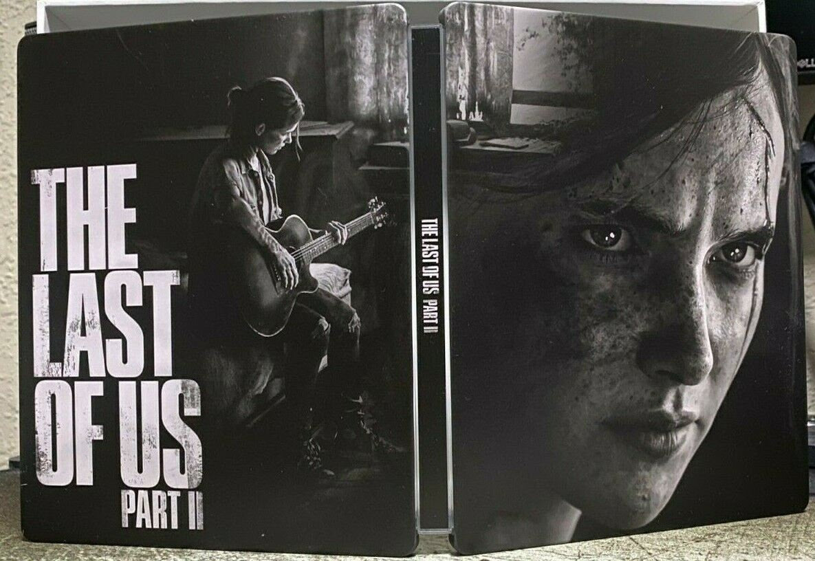 The Last of Us 2 Custom Made Steelbook Case For (Sony PlayStation 5, Sony PlayStation 4, Xbox) New