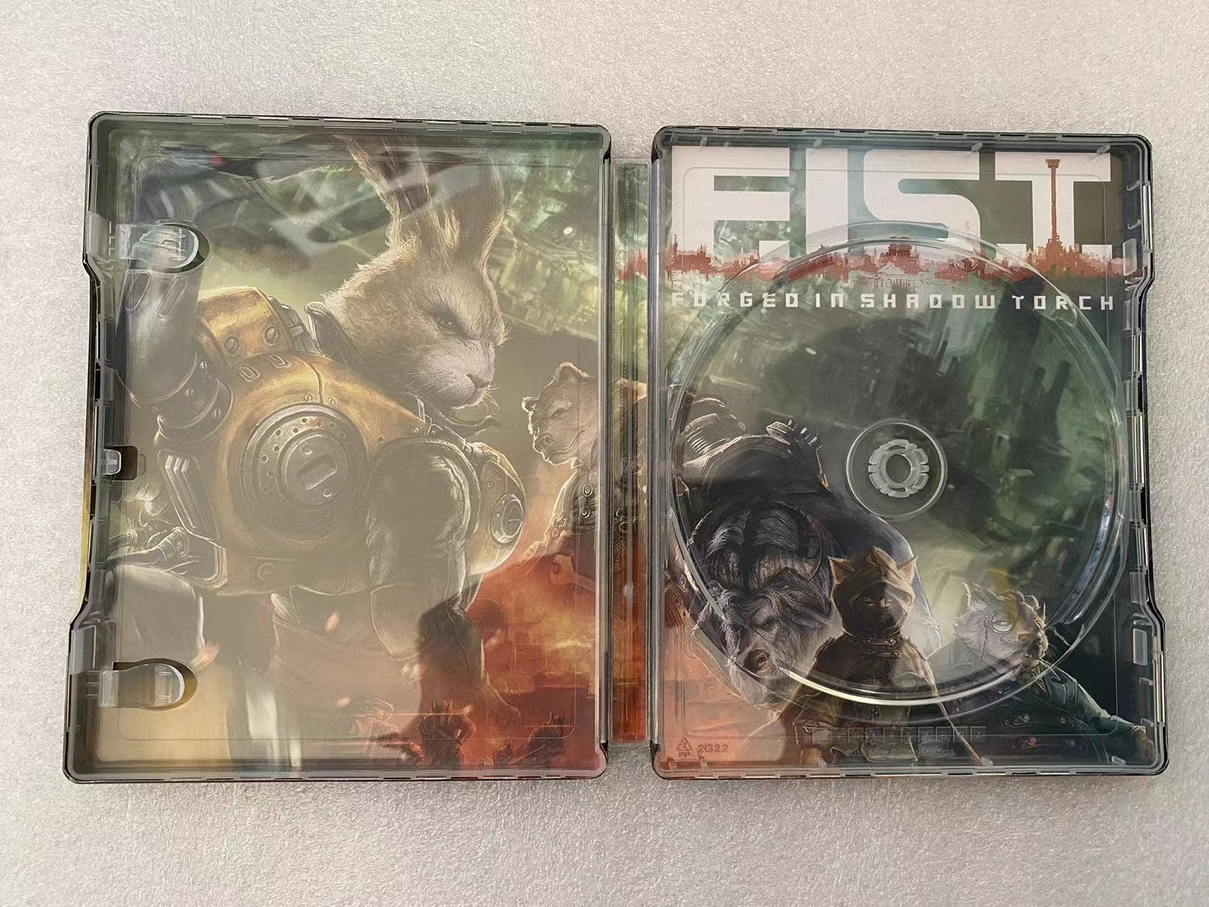 F.I.S.T Forged in Shadow Torch Custom made Steelbook Case only for (Sony PlayStation 5, Sony PlayStation 4, Xbox) New