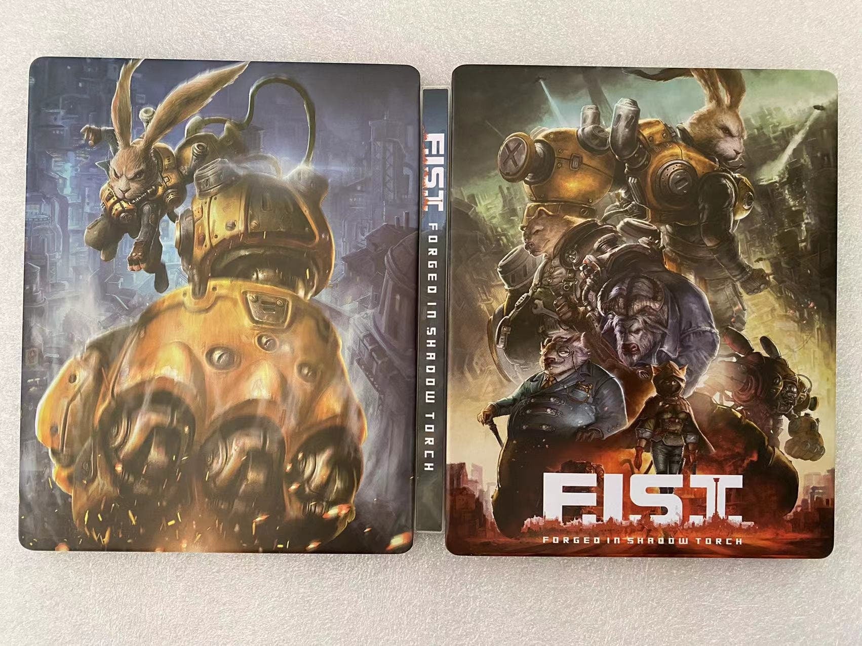 F.I.S.T Forged in Shadow Torch Custom made Steelbook Case only for (Sony PlayStation 5, Sony PlayStation 4, Xbox) New