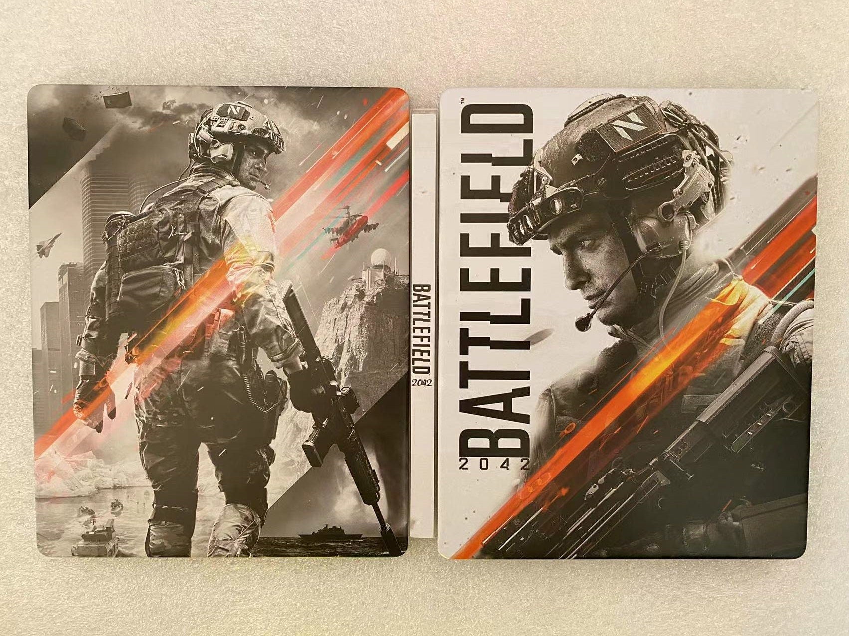 Battlefield 2042 Custom Made Steelbook Case For (Sony PlayStation 5, Sony PlayStation 4, Xbox) New