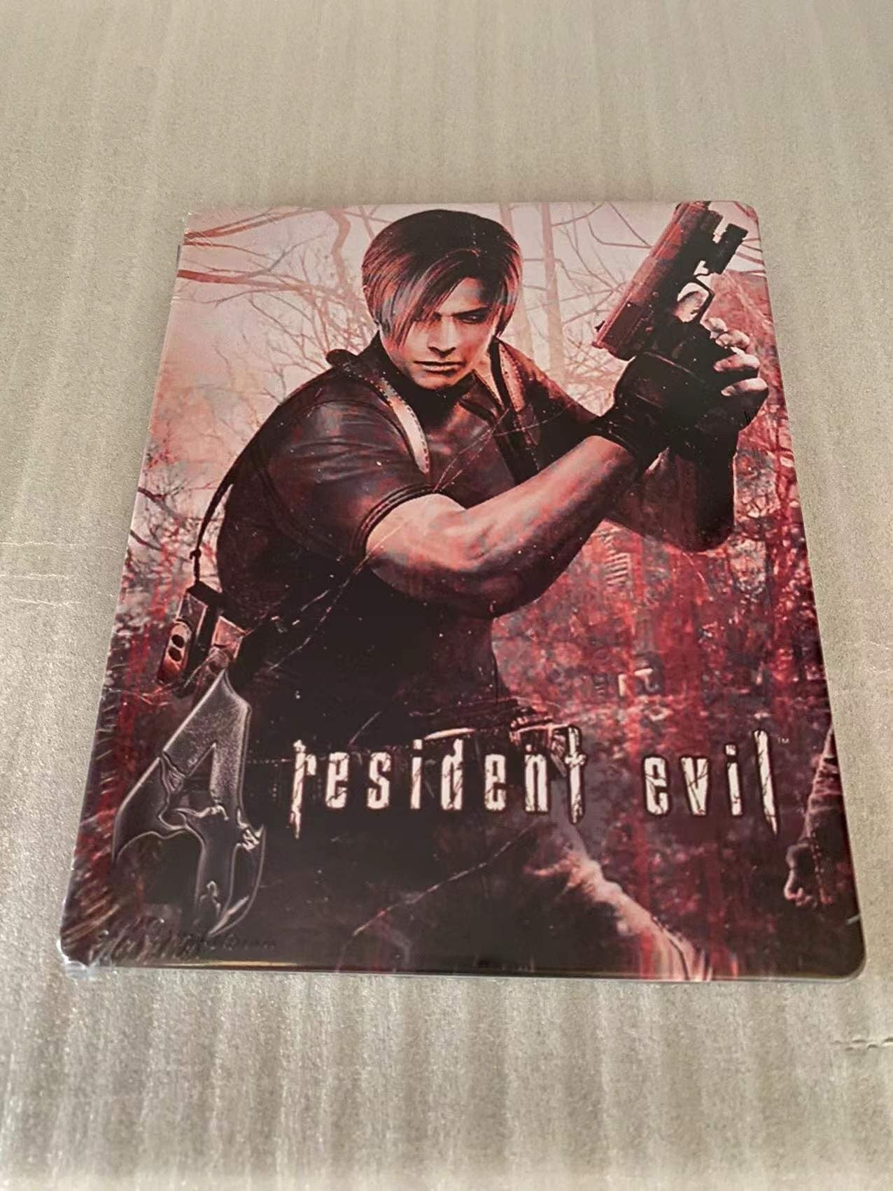 Resident Evil 4 Custom Made Steelbook Case For (Sony PlayStation 5, Sony PlayStation 4, Xbox) New