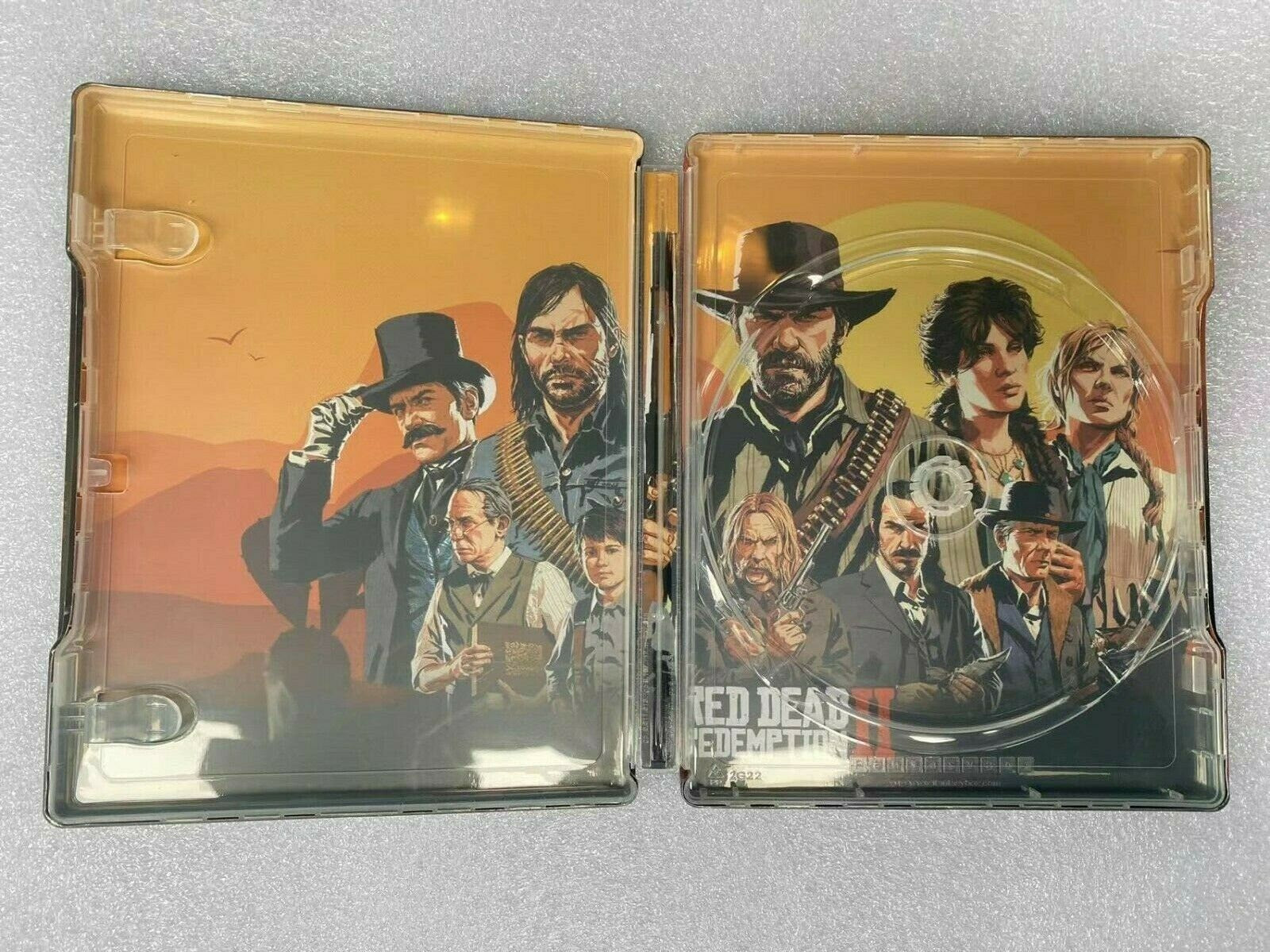 Red Dead Redemption 2 Custom Made Steelbook Case For (Sony PlayStation 5, Sony PlayStation 4, Xbox) New