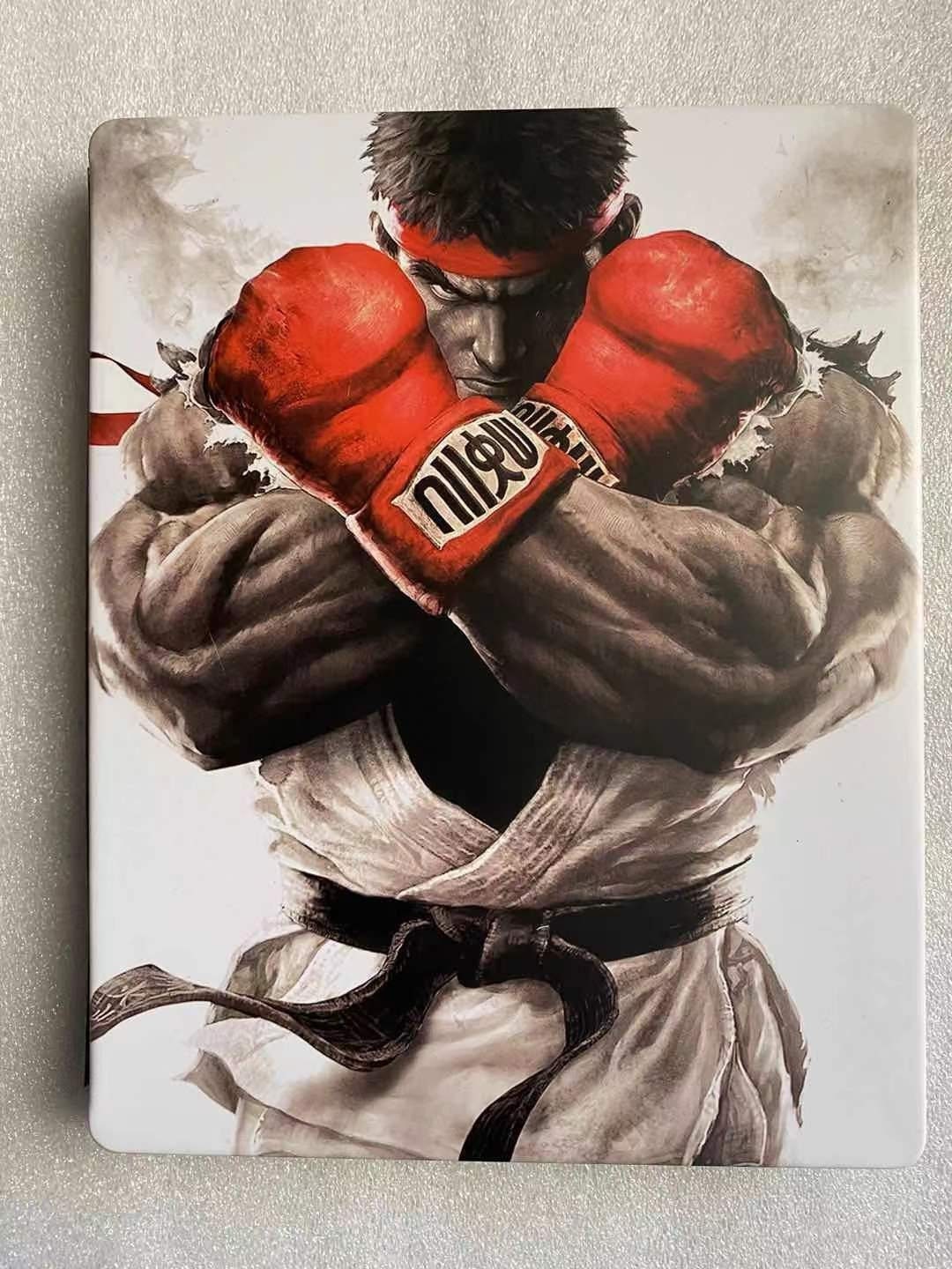 Street Fighter 5 Custom Made Steelbook Case For (Sony PlayStation 5, Sony PlayStation 4, Xbox) New