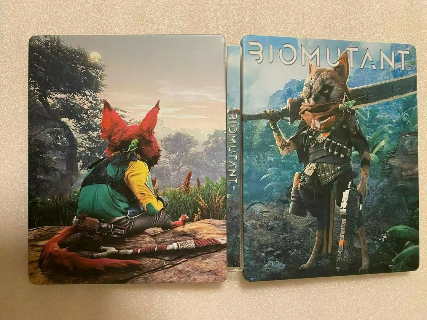 Biomutant Custom Made Steelbook Case For (Sony PlayStation 5, Sony PlayStation 4, Xbox) New