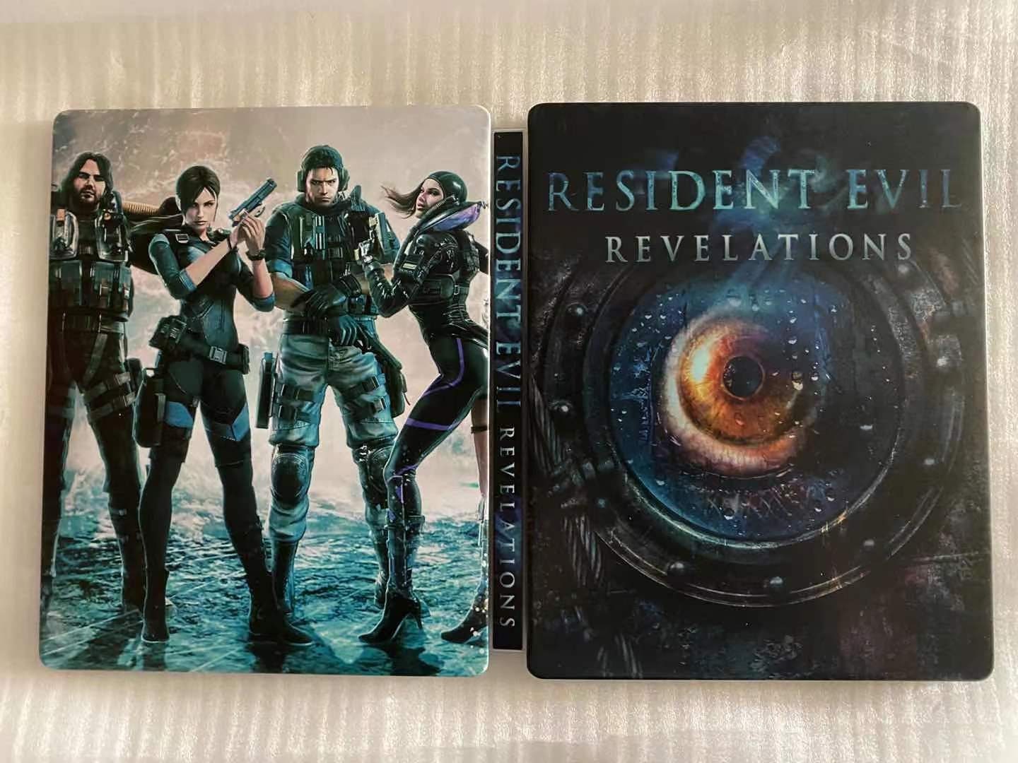 Resident Evil Revelations Custom Made Steelbook Case For (Sony PlayStation 5, Sony PlayStation 4, Xbox) New