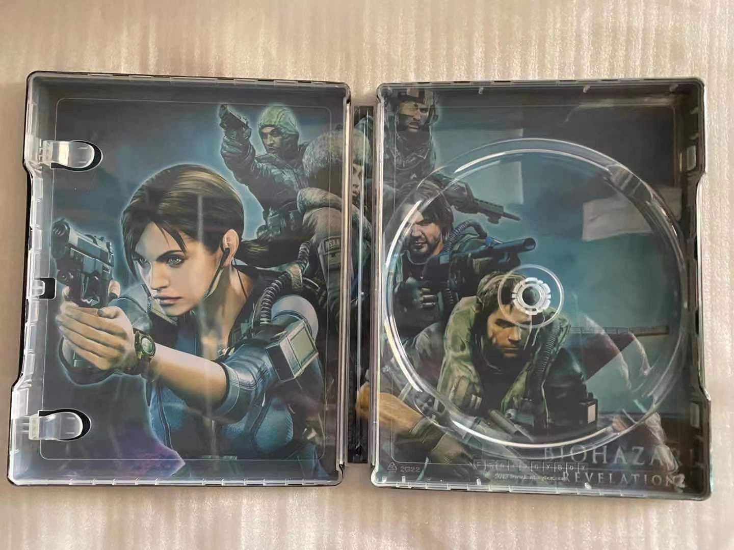 Resident Evil Revelations Custom Made Steelbook Case For (Sony PlayStation 5, Sony PlayStation 4, Xbox) New