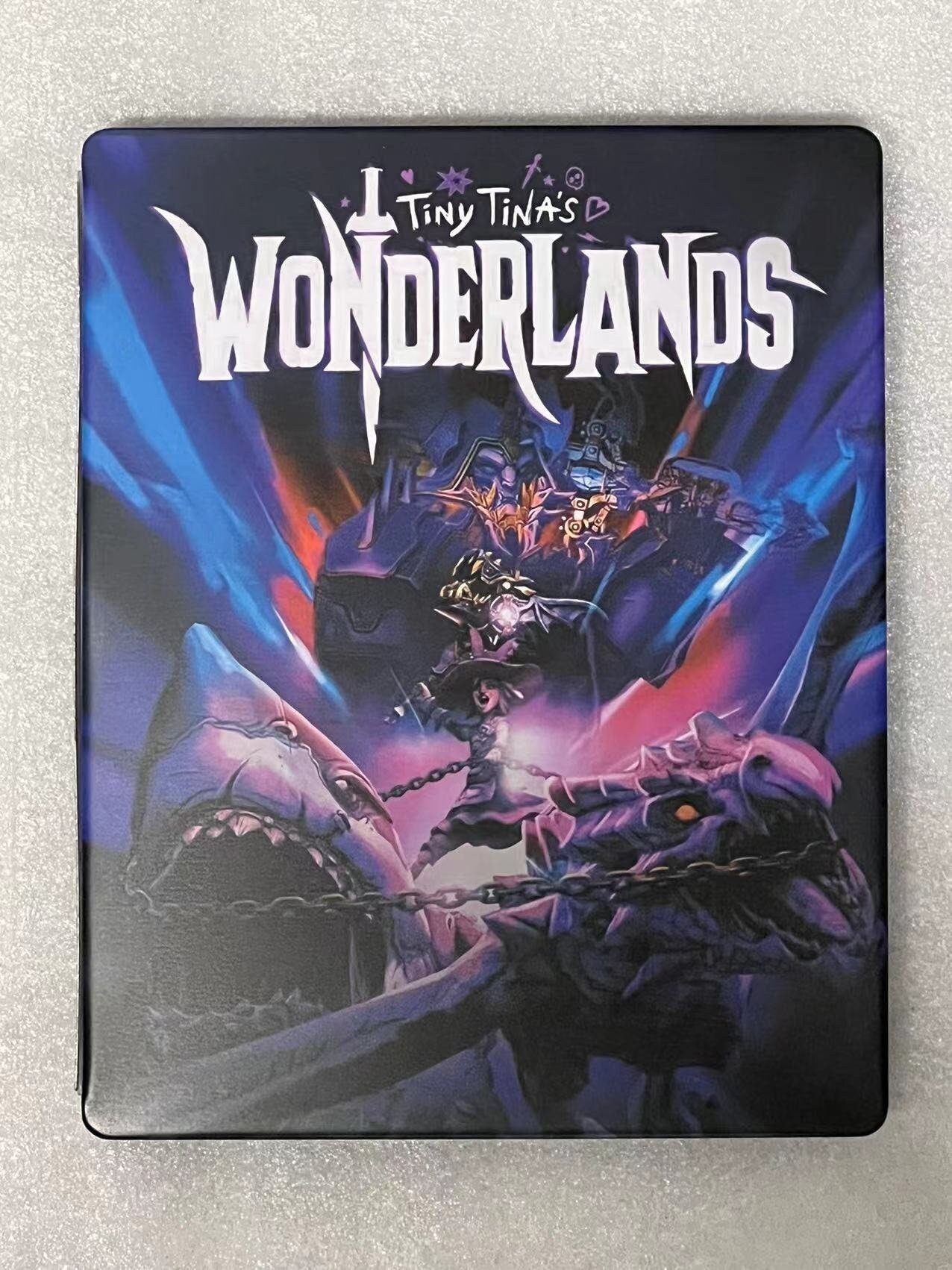 Tiny Tina's Wonder Lands Custom Made Steelbook Case For (Sony PlayStation 5, Sony PlayStation 4, Xbox) New