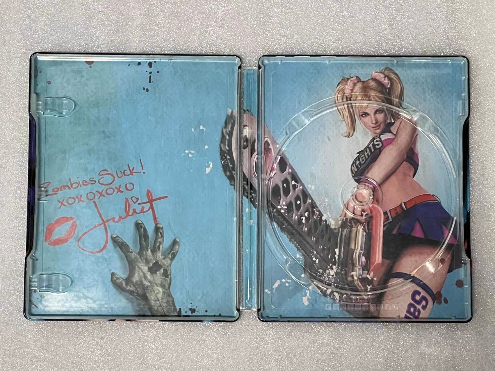 Lolliopop Chainsaw Custom Made Steelbook Case For (Sony PlayStation 5, Sony PlayStation 4, Xbox) New