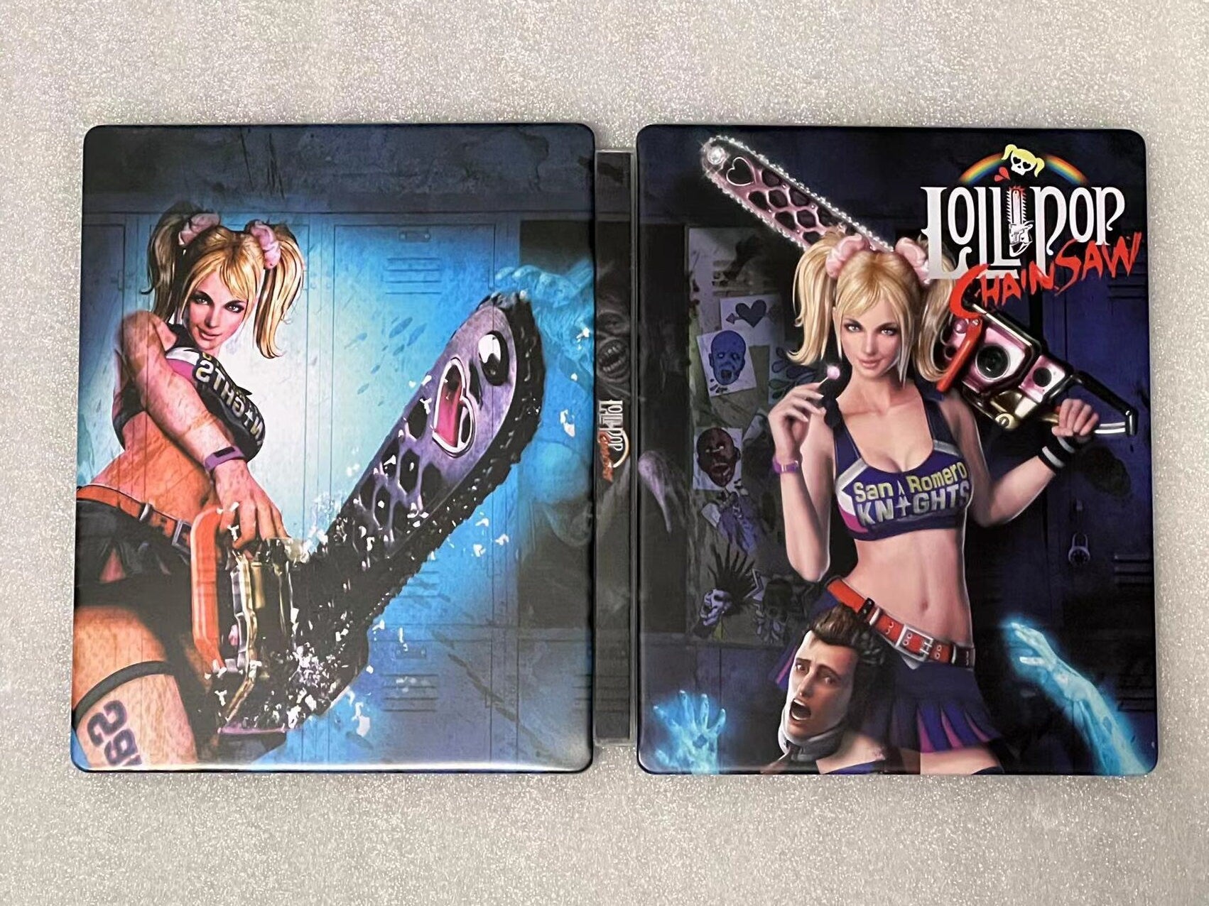 Lolliopop Chainsaw Custom Made Steelbook Case For (Sony PlayStation 5, Sony PlayStation 4, Xbox) New