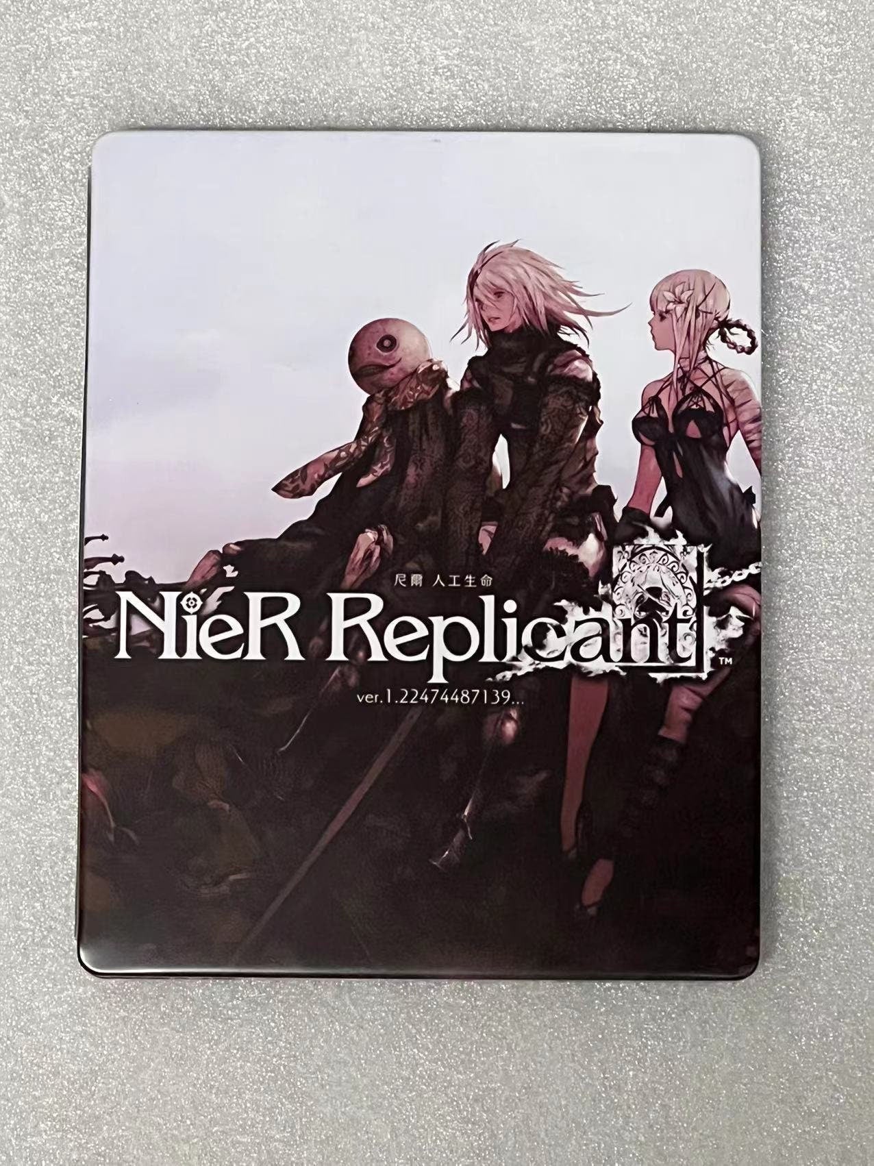 Nier Replicant Ver1.22474487139 Custom Made Steelbook Case For (Sony PlayStation 5, Sony PlayStation 4, Xbox) New