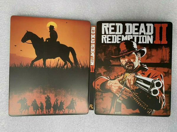 Red Dead Redemption 2 Custom Made Steelbook Case For (Sony PlayStation 5, Sony PlayStation 4, Xbox) New