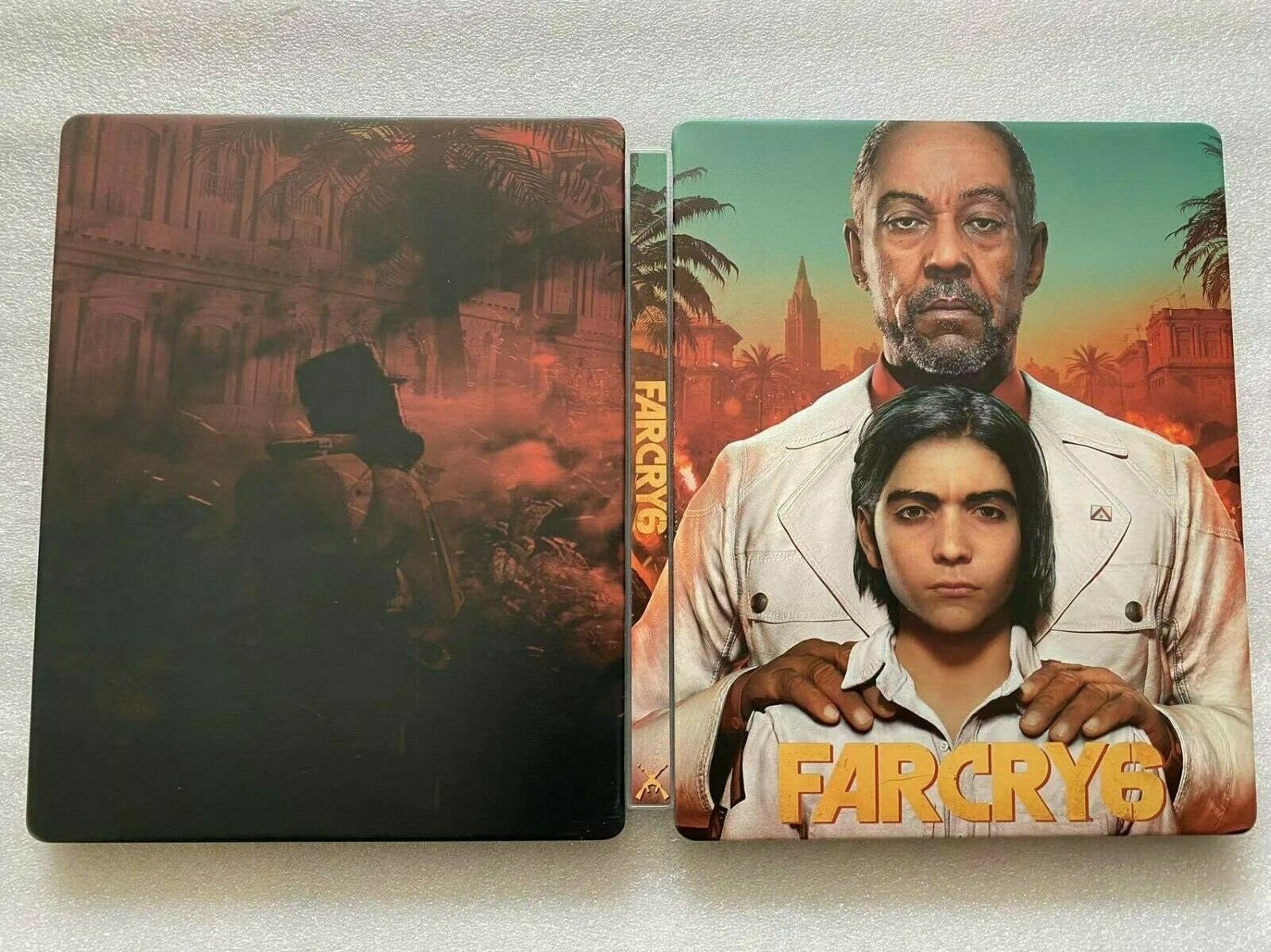 Farcry 6 Custom made Steelbook Case only for (Sony PlayStation 5, Sony PlayStation 4, Xbox) New