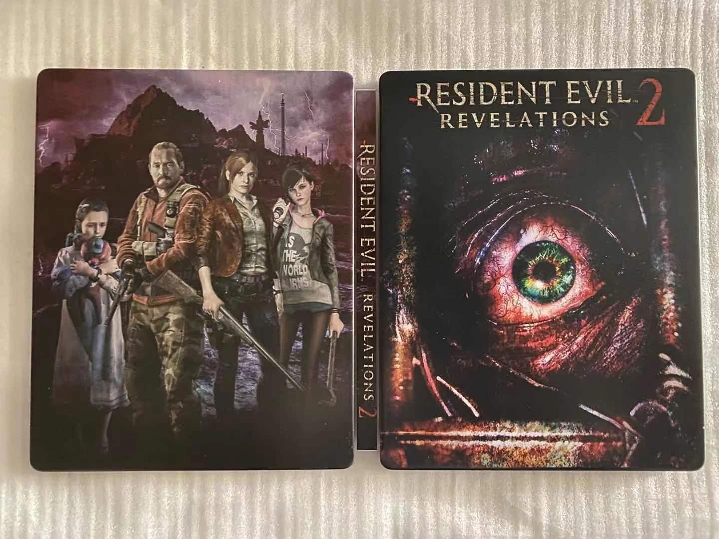 Resident Evil Revelations 2 Custom Made Steelbook Case For (Sony PlayStation 5, Sony PlayStation 4, Xbox) New