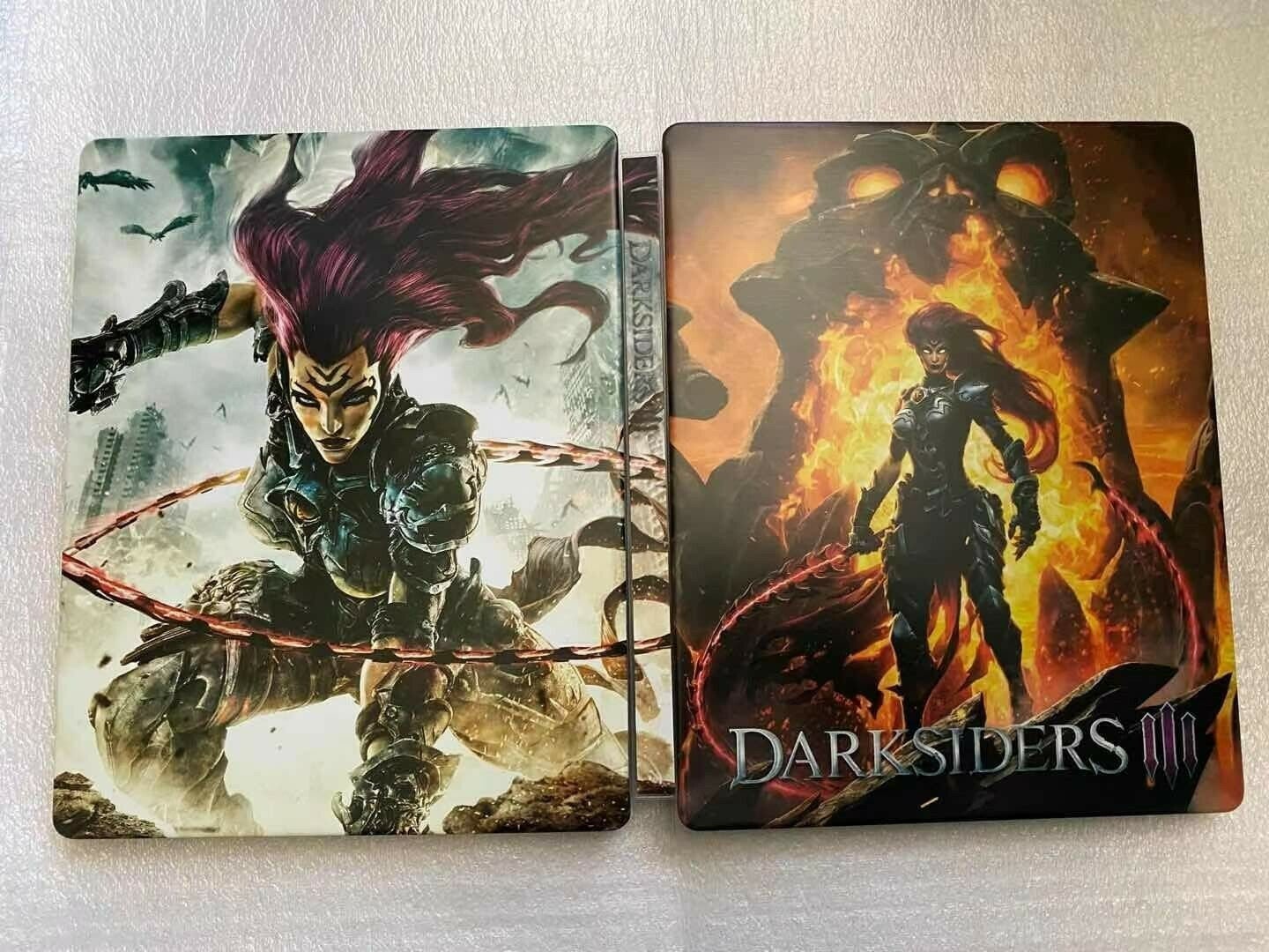 Darksiders 3 Custom Made Steelbook Case For (Sony PlayStation 5, Sony PlayStation 4, Xbox) New