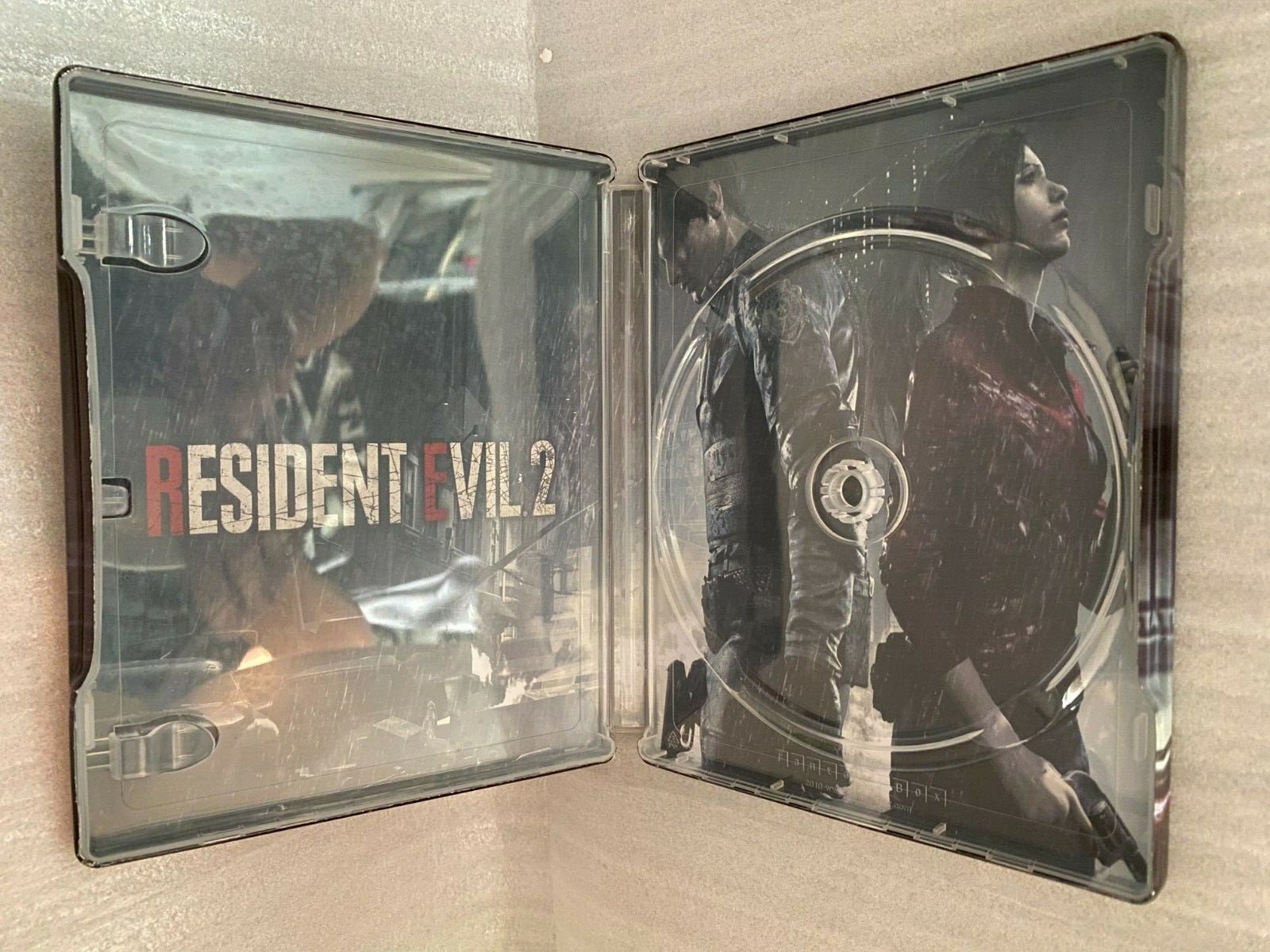 Resident Evil 2 Custom Made Steelbook Case For (Sony PlayStation 5, Sony PlayStation 4, Xbox) New