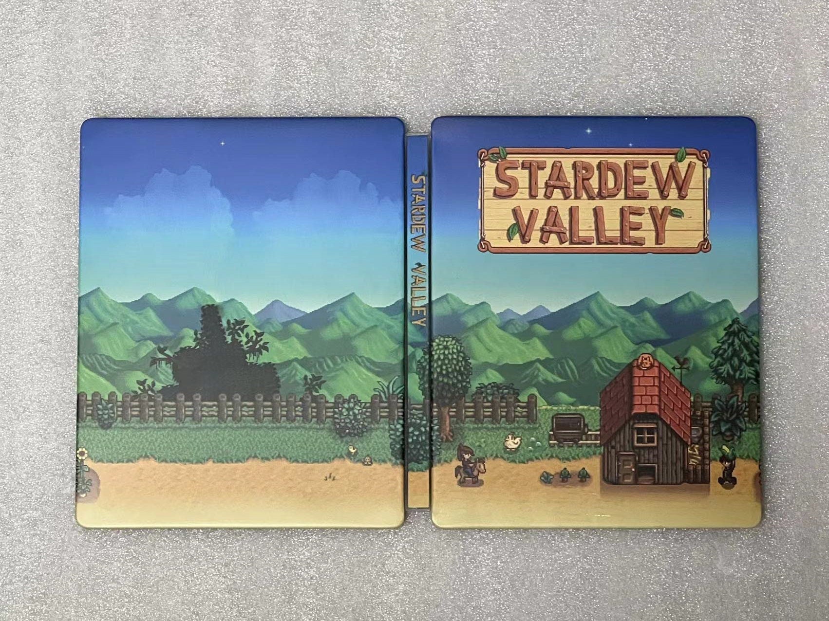 Stardew Valley Custom Made Steelbook Case For (Sony PlayStation 5, Sony PlayStation 4, Xbox) New