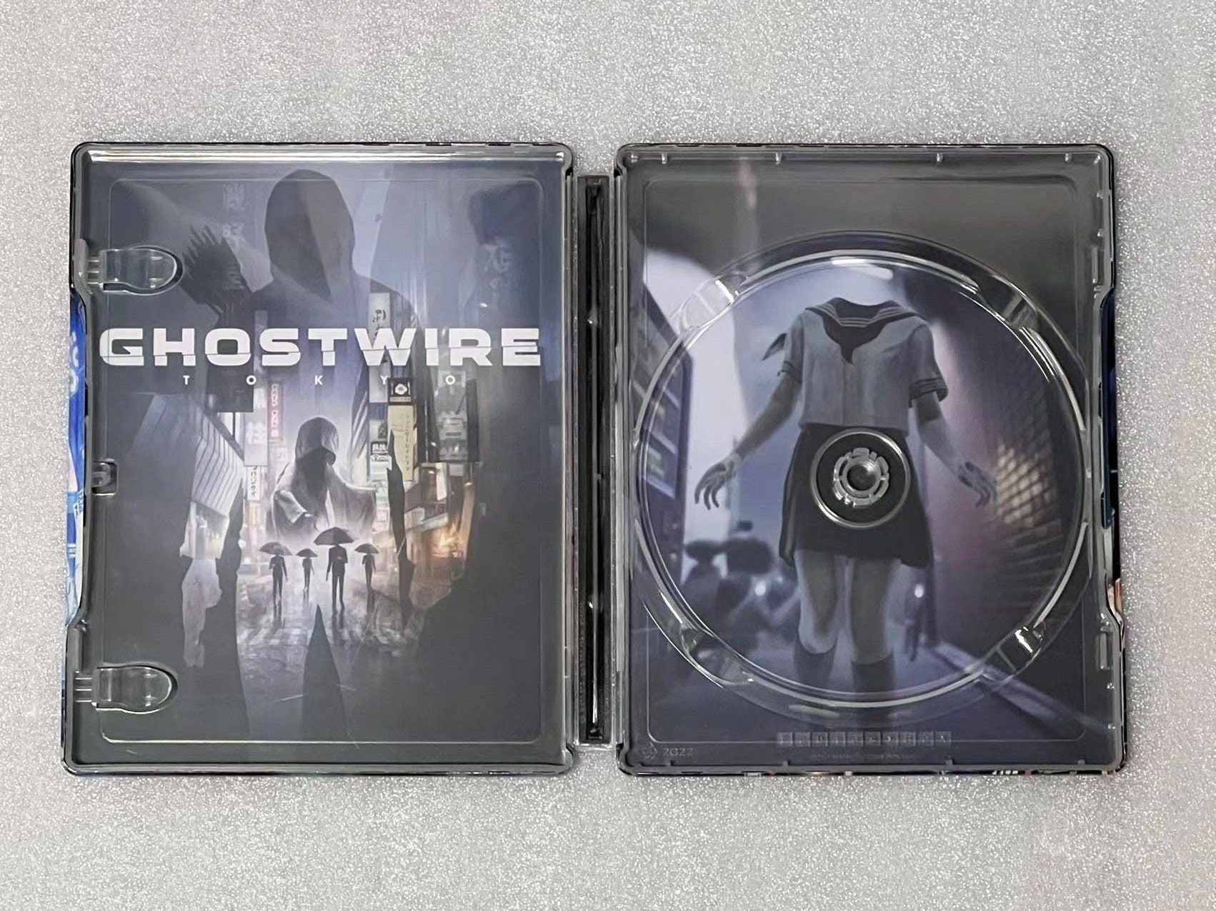 Ghostwire Tokyo Custom made Steelbook Case only for (Sony PlayStation 5, Sony PlayStation 4, Xbox) New