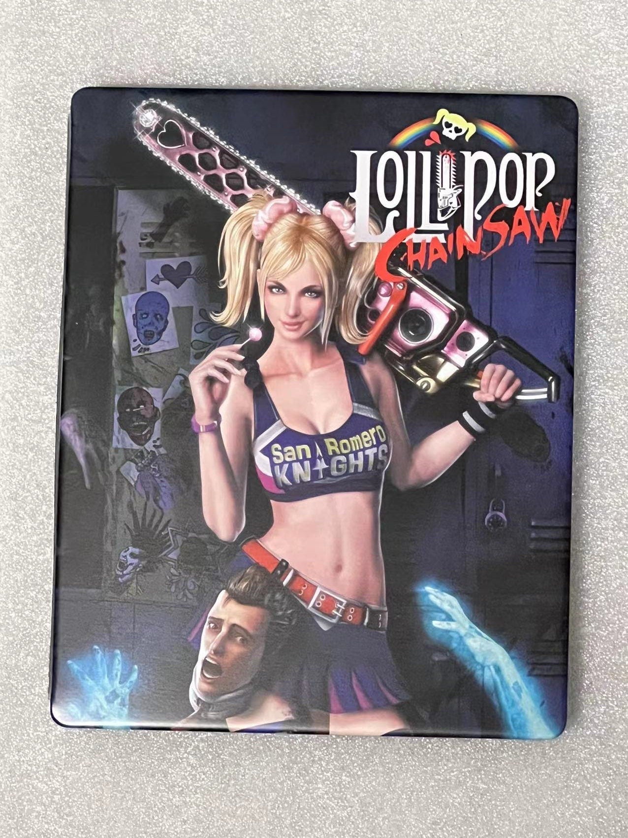 Lolliopop Chainsaw Custom Made Steelbook Case For (Sony PlayStation 5, Sony PlayStation 4, Xbox) New