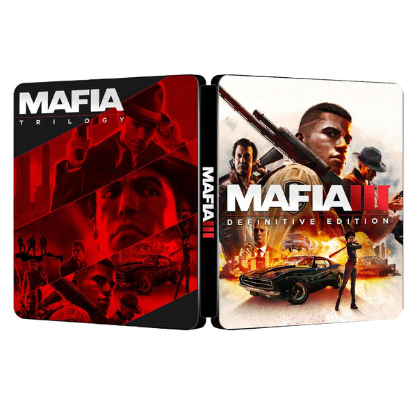 Mafia 3 Custom Made Steelbook Case For (Sony PlayStation 5, Sony PlayStation 4, Xbox) New