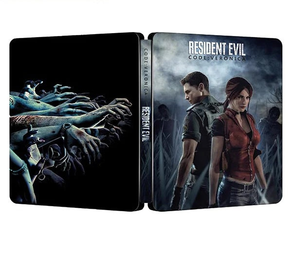 Resident Evil Code Veronica Custom Made Steelbook Case For (Sony PlayStation 5, Sony PlayStation 4, Xbox) New